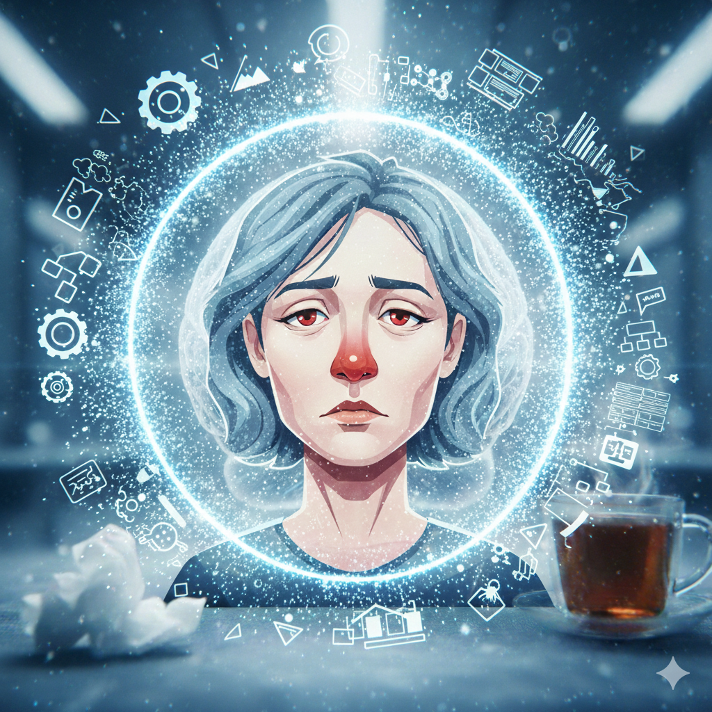 The Focused Fog: How My Cold-Rattled Brain Found Its Flow