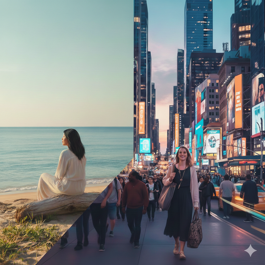 The Big City Buzz: A Lesson in Self-Discovery