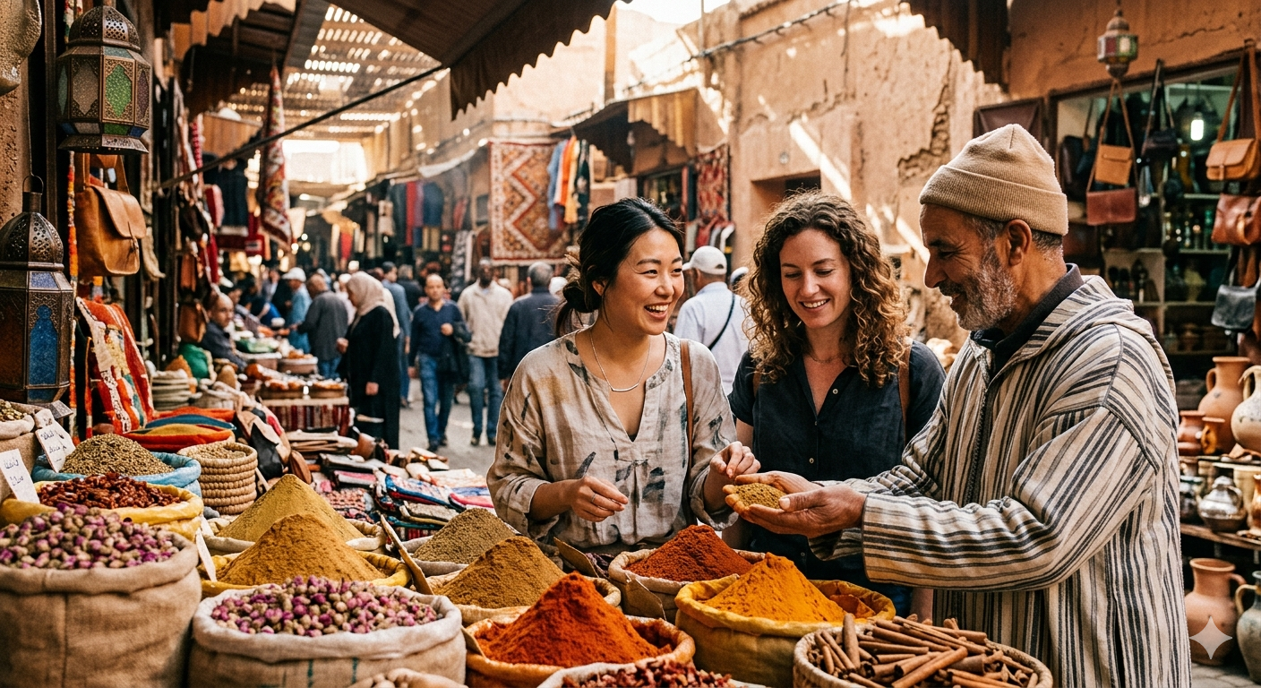 Morocco: From Marrakech Medina to the Desert Oasis