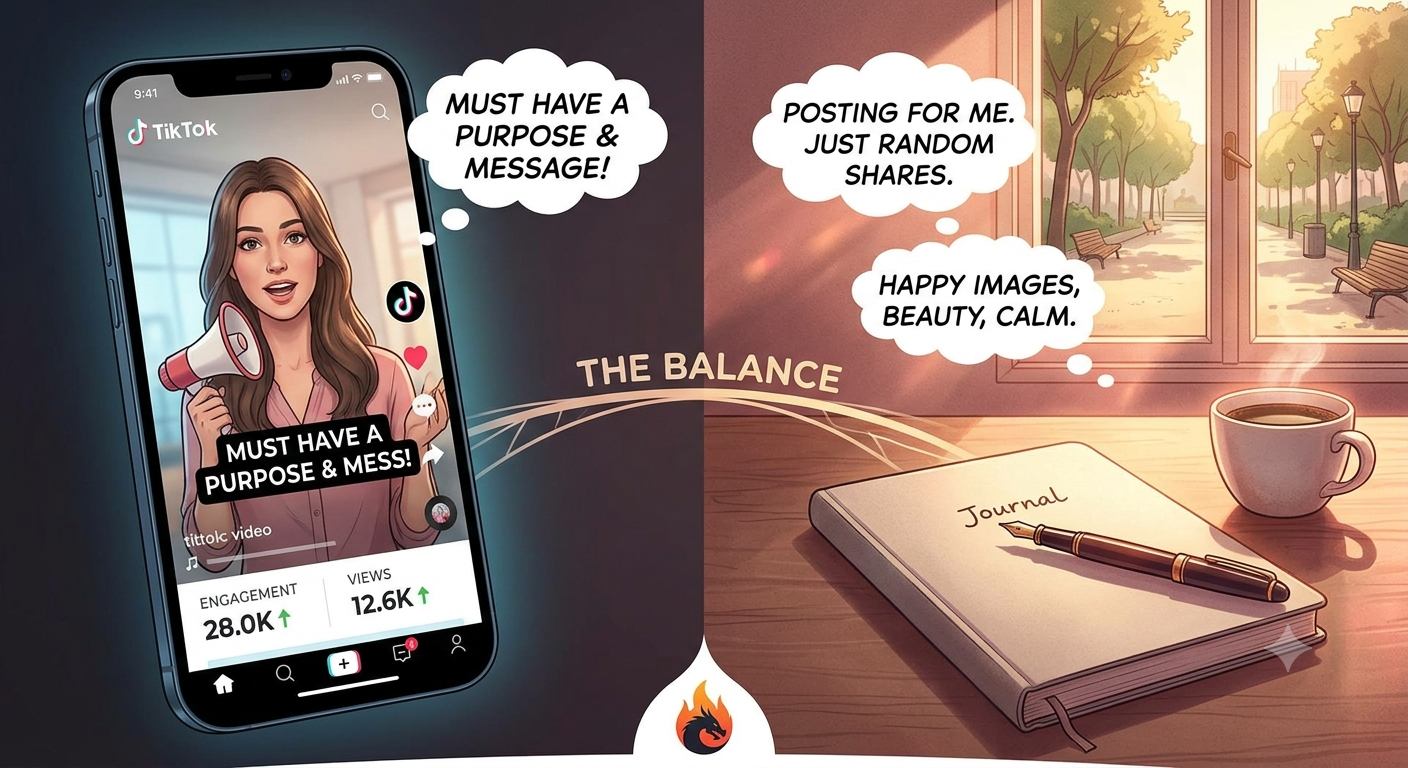 Reclaiming Your Online Joy: Why Posting ‘Just to Post’ is Actually OK