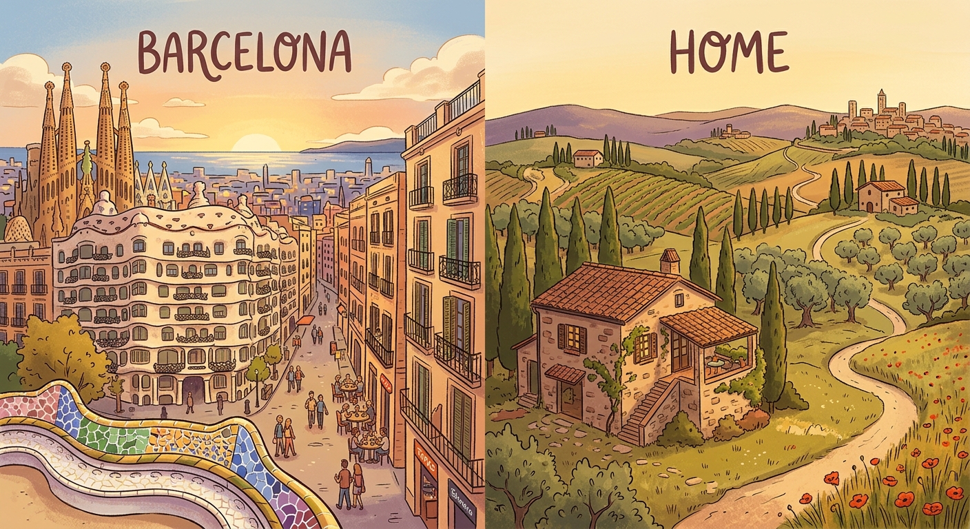 The Surreality of Returning Home